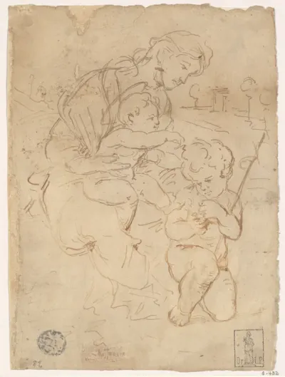 Madonna and Child with the Young Saint John the Baptist