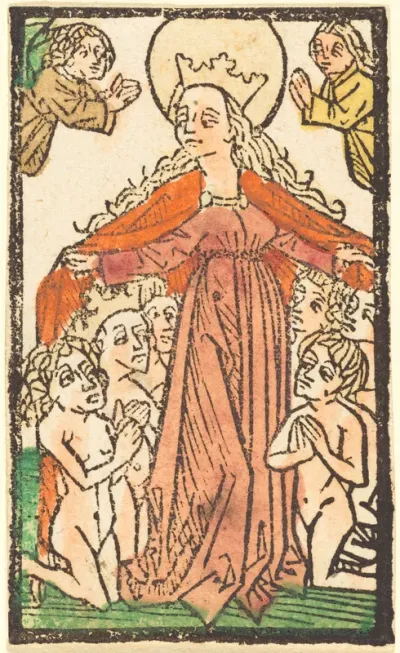 Madonna as a Protectress