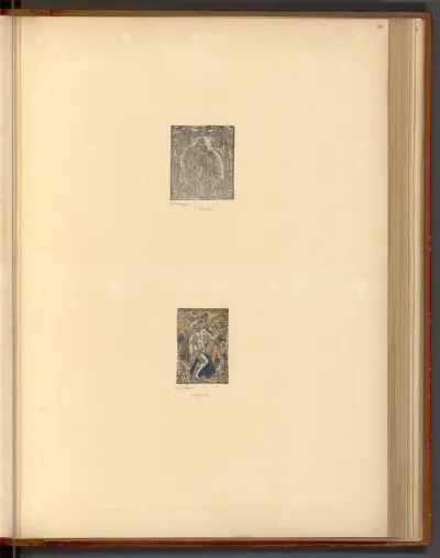 Madonna auf der Mondsichel; Dreifaltigkeit