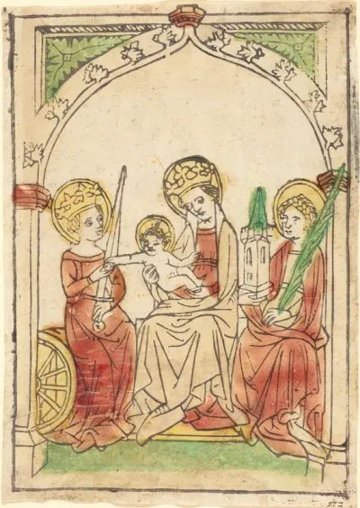 Madonna between Saints Catherine and Barbara