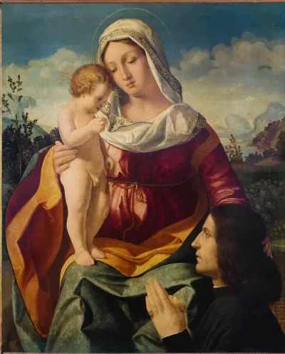 Madonna col Bambino e donatore