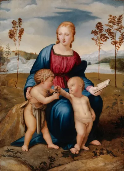 Madonna del Cardellino, copy after Raphael (Raffaello Sanzio)