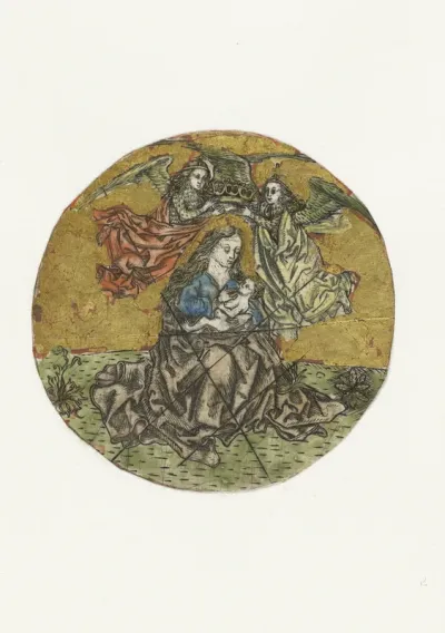 Madonna, door twee engelen gekroond