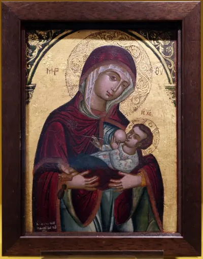 Madonna lactans