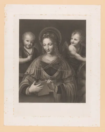 Madonna met twee engelen