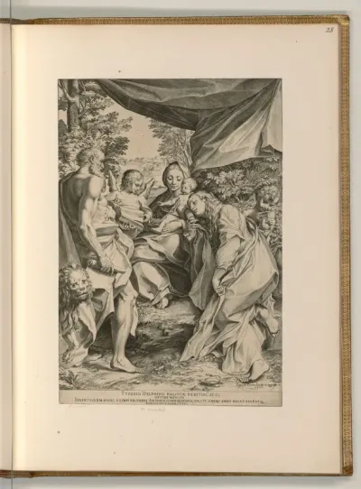 Madonna mit dem heiligen Hieronymus