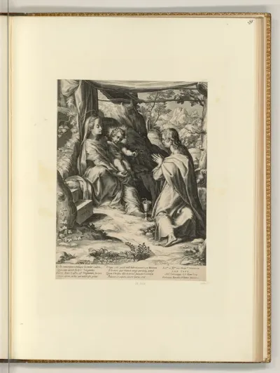 Madonna mit Kind und Johannes dem Evangelisten