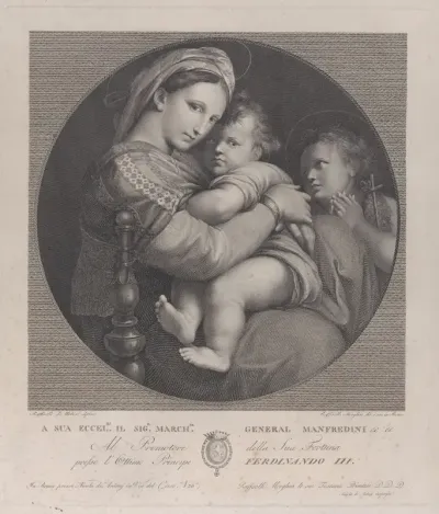 Madonna of the chair (Madonna della Seggiola)