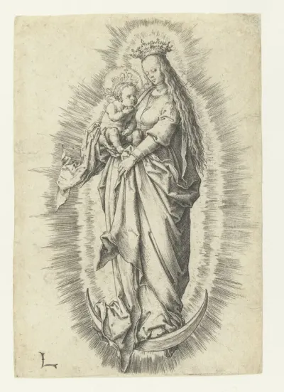 Madonna op de maansikkel