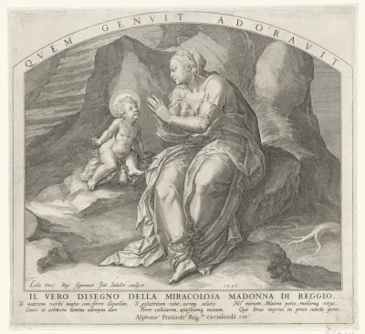 Madonna van Reggio met het Christuskind