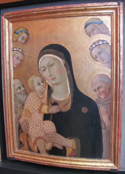 Madonna with Angels