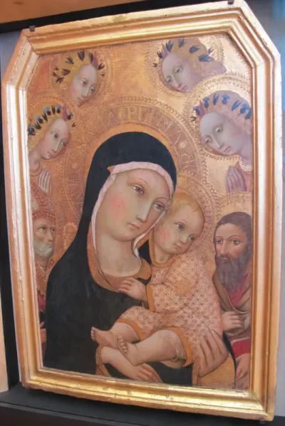 Madonna with Child and Angels