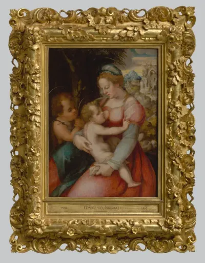 Madonna with Child and John the Baptist