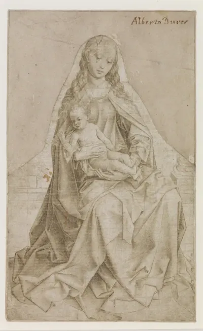 Madonna with Christ Child Blessing