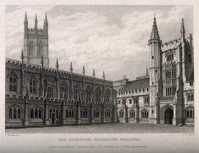 Magdalen College, Oxford: cloisters