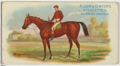 Magnetizer, from The World's Racers series (N32) for Allen & Ginter Cigarettes
