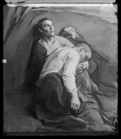 Magnus Enckell: "Getsemane" vuodelta 1902