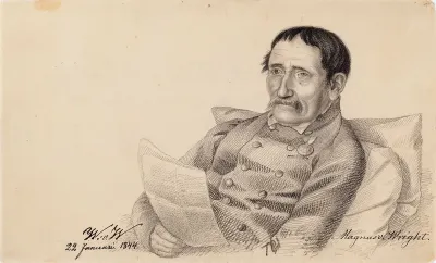 Magnus (Henrik) von Wright, the artist's father
