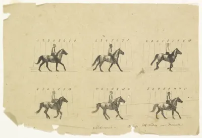 Mahomet (after a photo by Eadweard Muybridge)