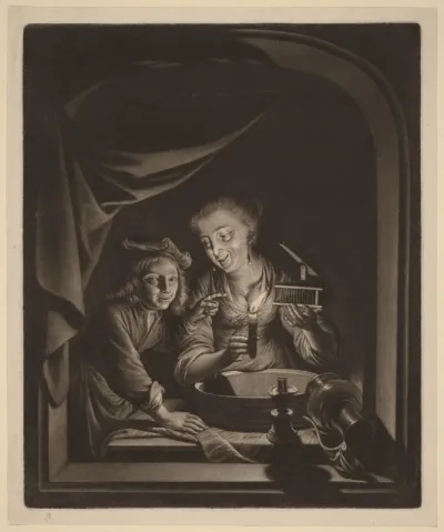 Maid with a Mousetrap