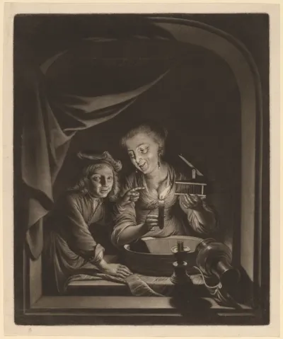 Maid with a Mousetrap