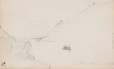Maisema, Rein-joki, Bingen