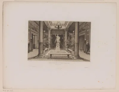 Maison antique du prince Napoleon avenue Montaigne