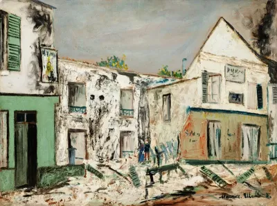 Maison bombardée