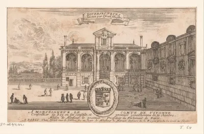 Maison de Monsieur le premier President du Parlement de Paris