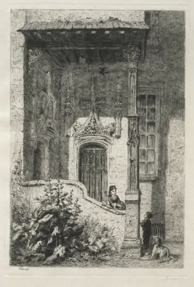 Maison dite de la Reine Blanche, Rue St. Hippolyte