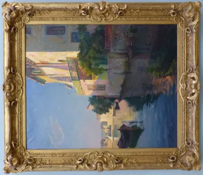 Maisons au bord de l'eau à Martigues