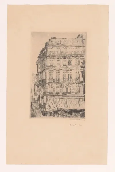 Maisons du Boulevard Anspach à Bruxelles