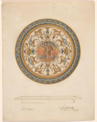 majolica bord