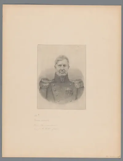 Majoor Commandeur Rookmaker van de Noord Hollandse Jagers