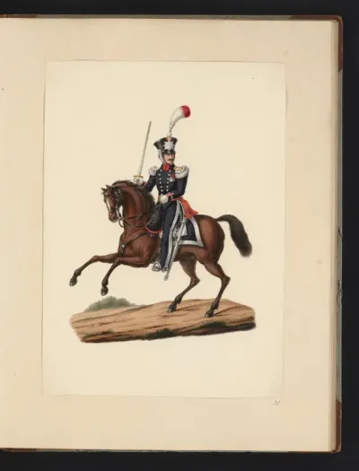Majoor van de mobiele schutterij, 1830-1831