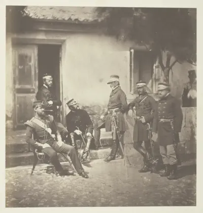 Major General Estcourt and Staff