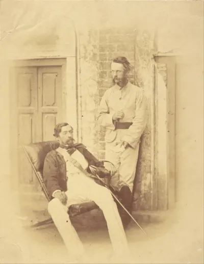 Major General Sir Robert Napier and Lieutenant Colonel William Wilberforce Harris Greathed, Bengal