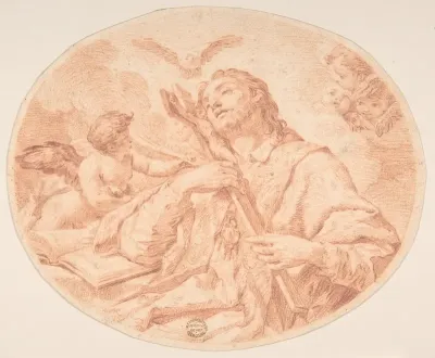 Male Saint in Ecstasy