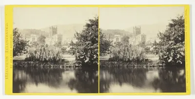 Malvern, the Priory Church, from the Swan Pool, No. 257 from the series "Malvern Illustrated"