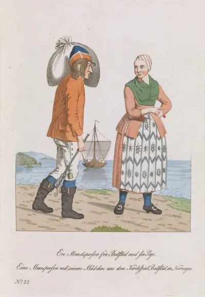 Man and Woman from Beitstad