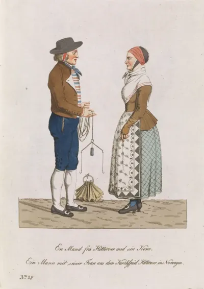 Man and Woman from Hitra