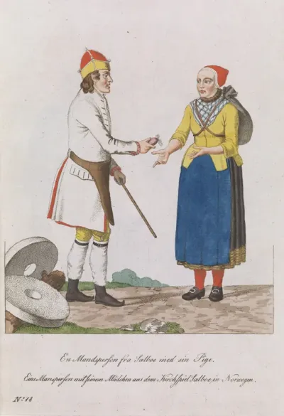 Man and Woman from Selbu