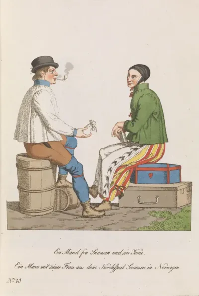 Man and Woman from Snåsa