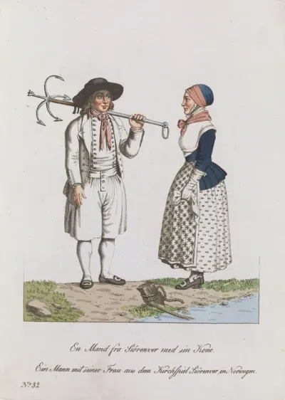 Man and Woman from Stjørna