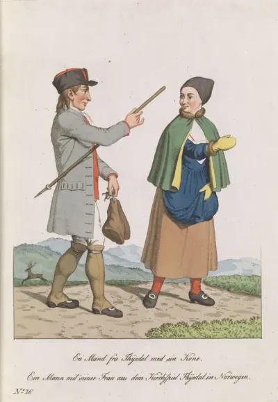 Man and Woman from Tydal