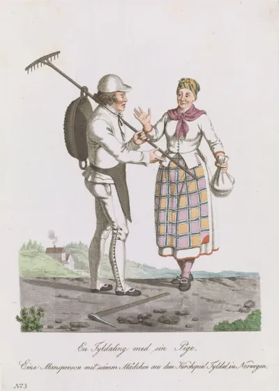 Man and Woman from Tylldalen