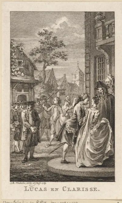 Man en vrouw gaan een huis binnen