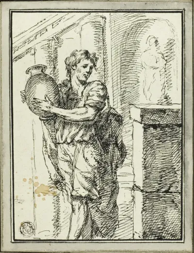 Man Holding Jar