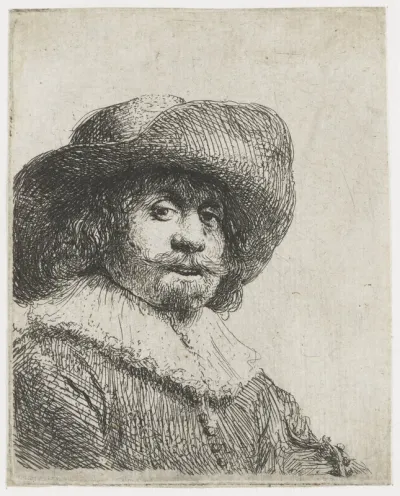 Man in a broad-brimmed hat