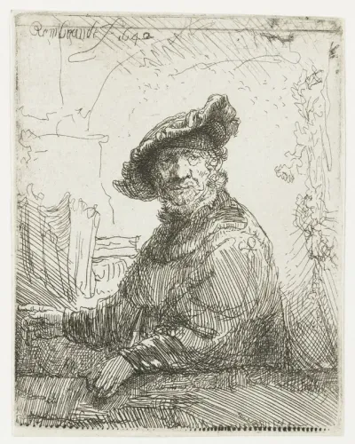 Man in an Arbour